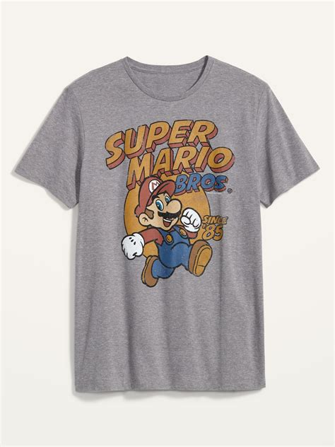 super mario shirt mens|super mario shirt old navy.